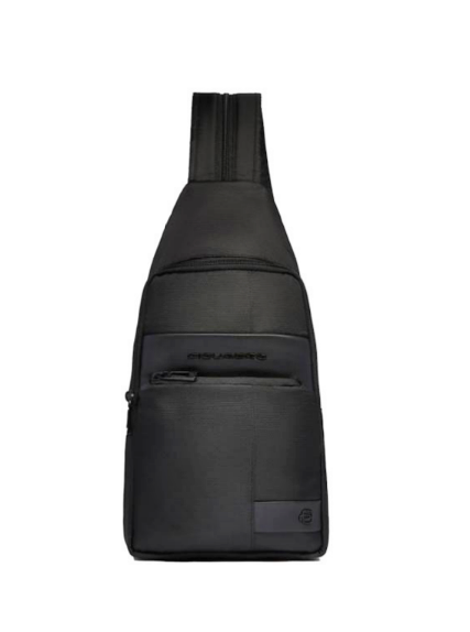 Zaino e monospalla 1 comparto IPad®MINI pelle tessuto PIQUADRO