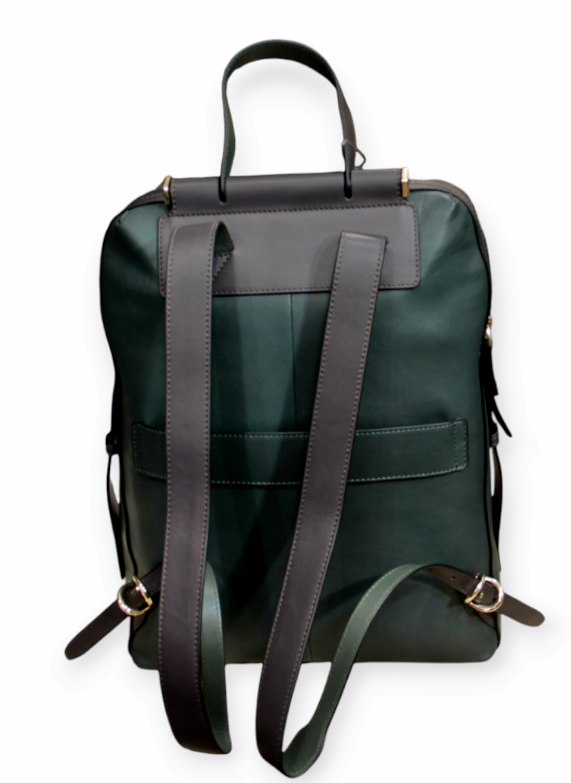 Zaino pelle PIQUADRO VERDE DIM 38X29X10