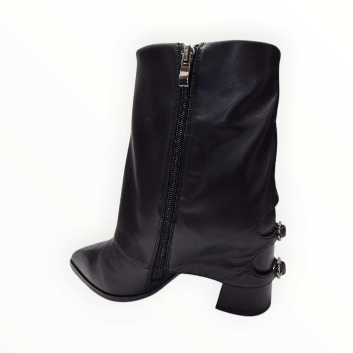 Ankle Boot in nappa nera Autunno/Inverno Bruno Premi
