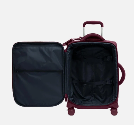 TROLLEY LIPAULT TESSUTO BORDEAUX dim 55x35x21