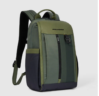 Zaino PIQUADRO con porta pc 14"VERDE
