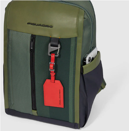 Zaino PIQUADRO con porta pc 14"VERDE