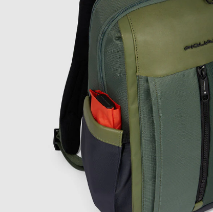 Zaino PIQUADRO con porta pc 14"VERDE