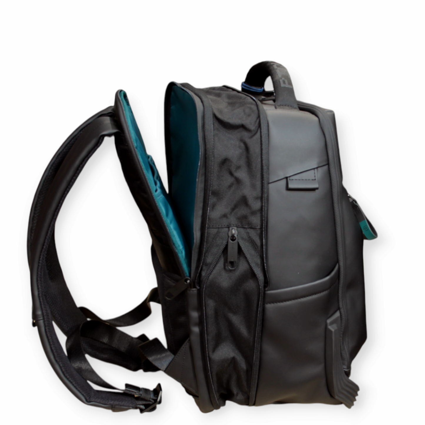 Zaino PIQUADRO UNDERSEAT espandibile tessuto spalmato impermeabile portapc 14"dim 40x30x16-23