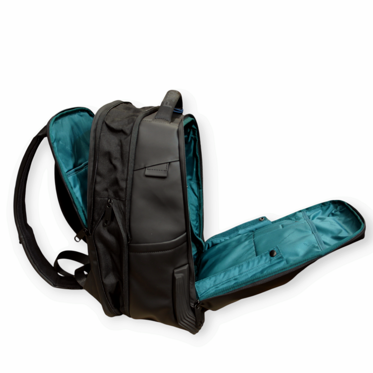 Zaino PIQUADRO UNDERSEAT espandibile tessuto spalmato impermeabile portapc 14"dim 40x30x16-23
