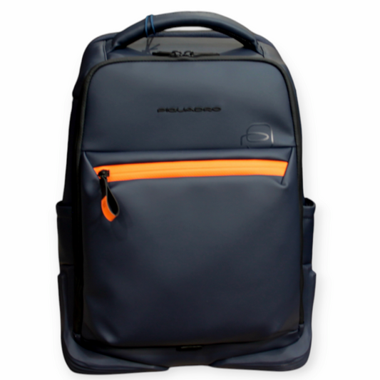 Zaino PIQUADRO UNDERSEAT espandibile tessuto spalmato impermeabile portapc 14"dim 40x30x16-23