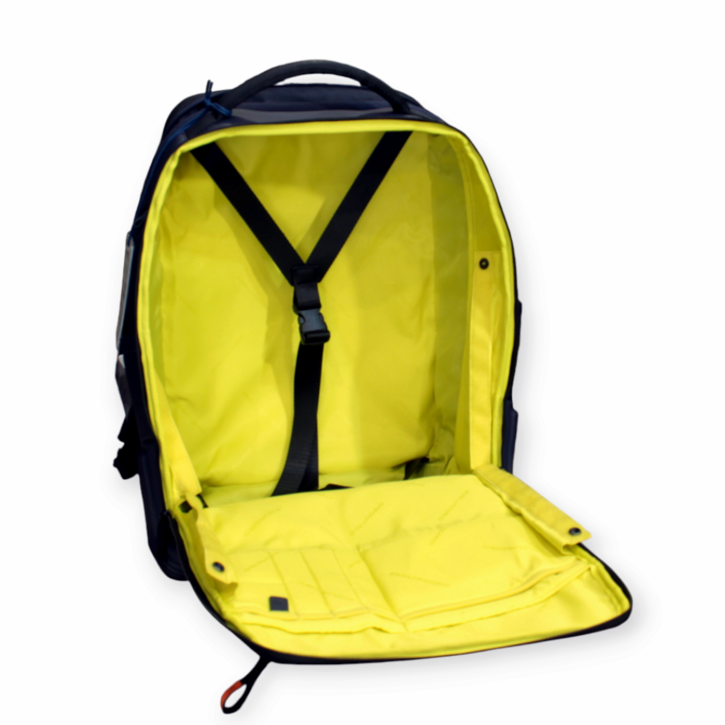 Zaino PIQUADRO espandibile tessuto spalmato impermeabile portapc 15"dim 45x34x17-23