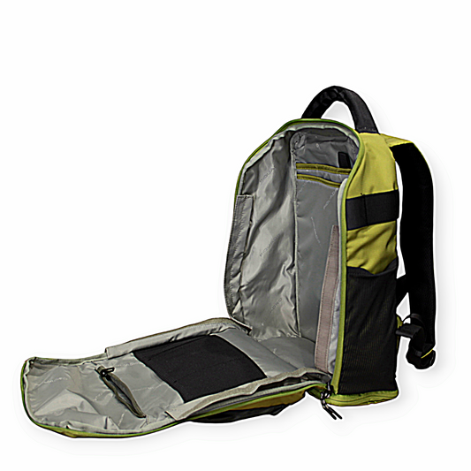 Zaino PIQUADRO UNDERSEAT tessuto  verde acido dim 40x27x12