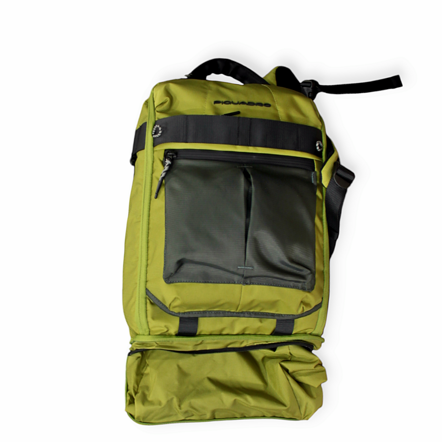 Zaino PIQUADRO UNDERSEAT tessuto  verde acido dim 40x27x12