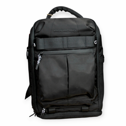 Zaino PIQUADRO UNDERSEAT tessuto nero dim 40x27x12
