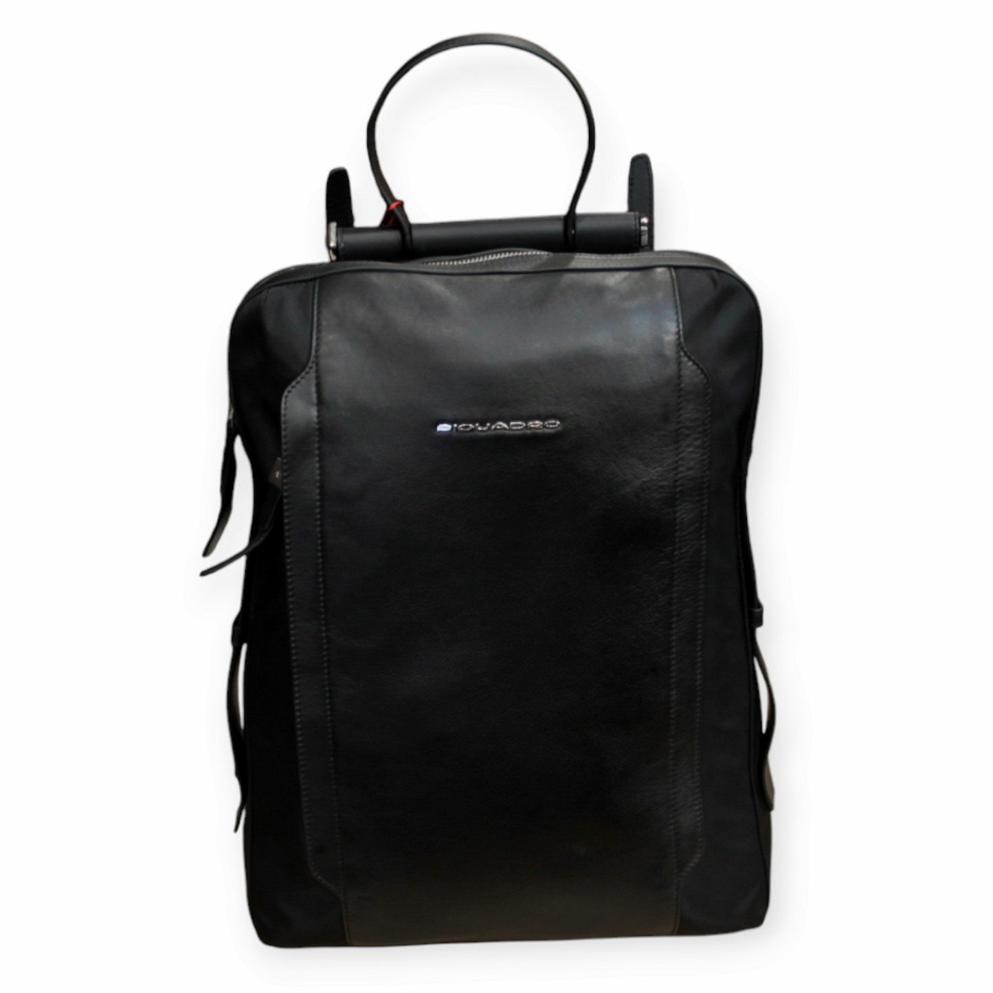 Zaino tessuto e pelle NERO PIQUADRO DIM 38X29X10