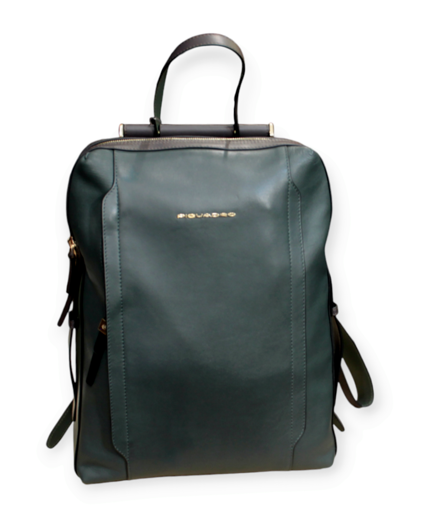 Zaino pelle PIQUADRO VERDE DIM 38X29X10