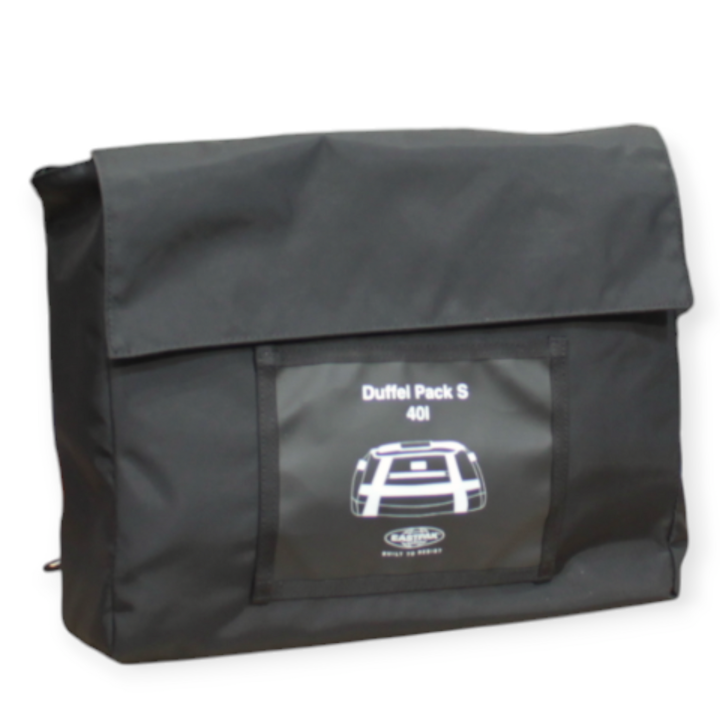 Borsoncino Zaino pieghevole EASTPAK tessuto spalmato waterproof nero 40L dim 54x31x24