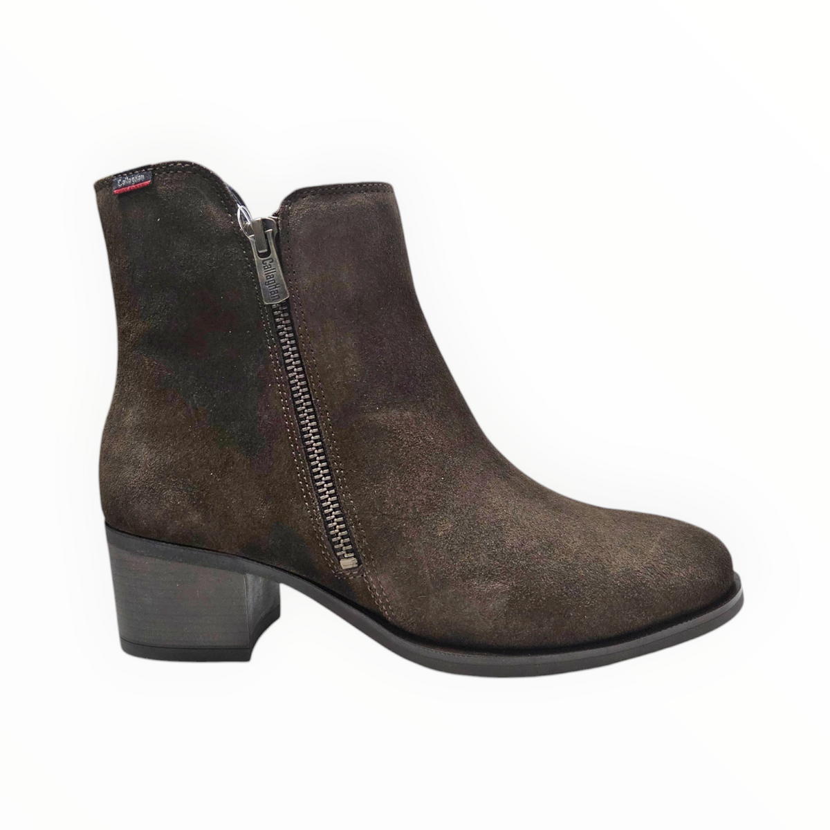 Ankle boot camoscio testa di moro Callaghan