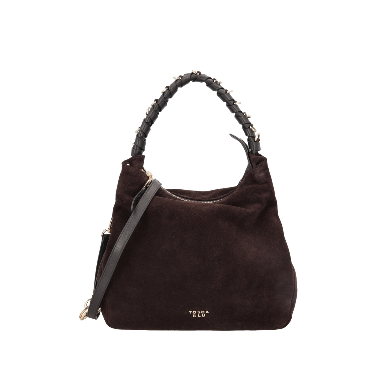 Borsa Scamosciata Penelope Tosca Blu