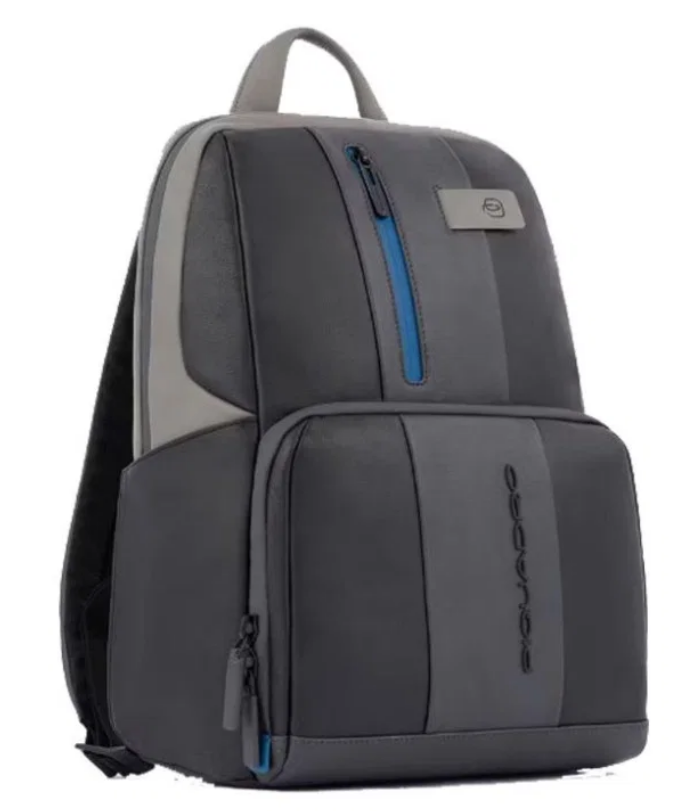 Zaino PELLE Porta Computer 14 e Tablet 9.7/10.5 URBAN PIQUADRO Nero/Grigio
