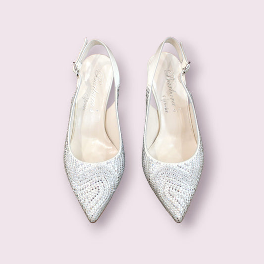 Decollete'slingback gioiello
