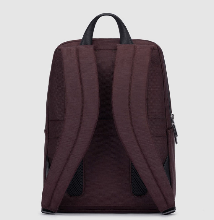 Zaino Piquadro porta pc in pelle e tessuto