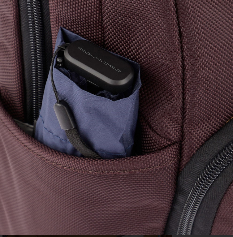 Zaino Piquadro porta pc in pelle e tessuto