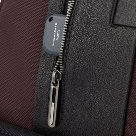 Zaino Piquadro porta pc in pelle e tessuto