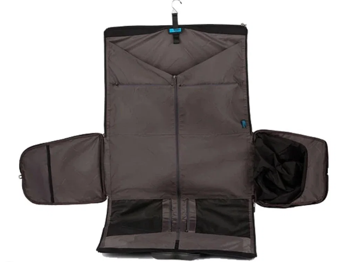 Borsone Porta Abiti Completo PIEGHEVOLE con Gancio Brief2 PIQUADRO Nero
